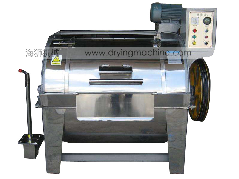 海獅全鋼臥式半自動工業洗衣機